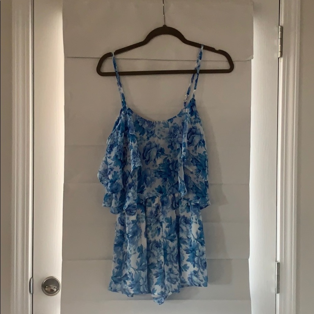 Show Me Your MuMu Floral Romper
